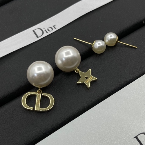 Replica Christian Dior Earrings For Women #1234838 $27.00 USD for Wholesale