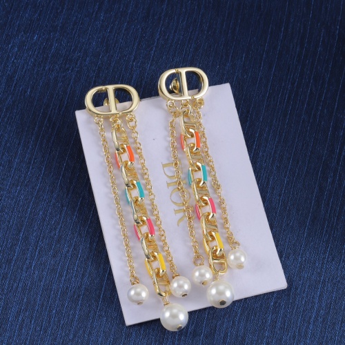 Wholesale Christian Dior Earrings For Women #1234841 $29.00 USD, Wholesale Quality Replica Christian Dior Earrings