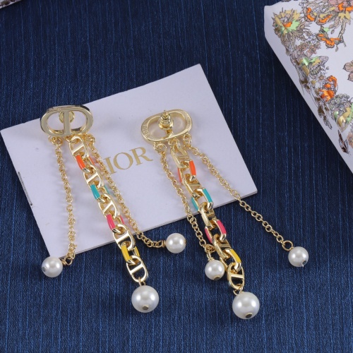 Replica Christian Dior Earrings For Women #1234841 $29.00 USD for Wholesale