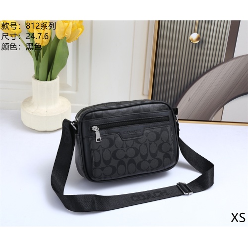 Wholesale Coach Messenger Bag For Men #1234879 $27.00 USD, Wholesale Quality Replica Coach Messenger Bag