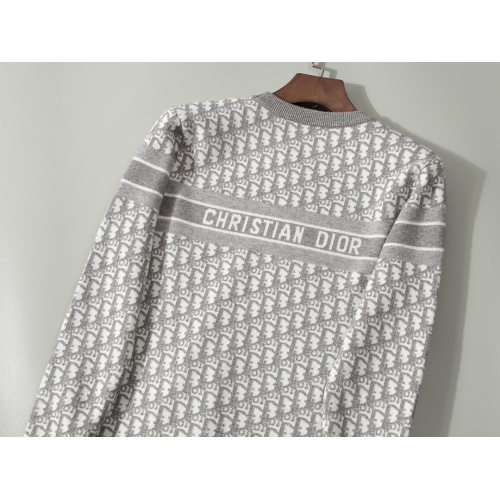 Replica Christian Dior Sweaters Long Sleeved For Men #1234882 $45.00 USD for Wholesale