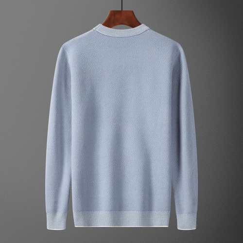 Replica Christian Dior Sweaters Long Sleeved For Men #1234887 $45.00 USD for Wholesale