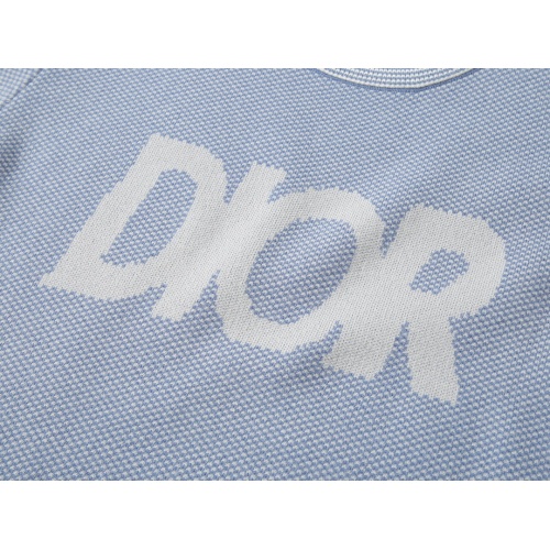 Replica Christian Dior Sweaters Long Sleeved For Men #1234887 $45.00 USD for Wholesale