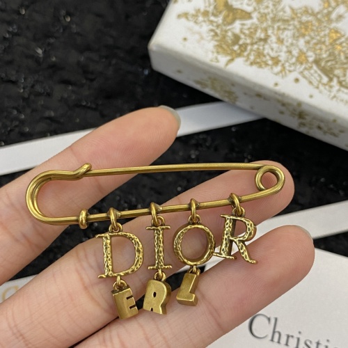 Replica Christian Dior Brooches For Women #1234927 $29.00 USD for Wholesale