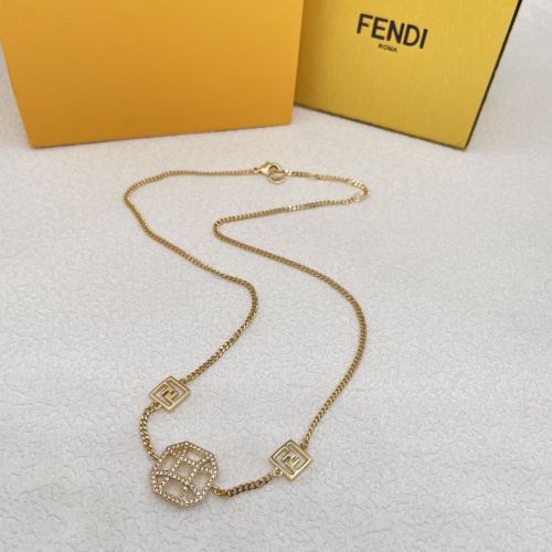 Wholesale Fendi Necklaces #1234930 $48.00 USD, Wholesale Quality Replica Fendi Necklaces