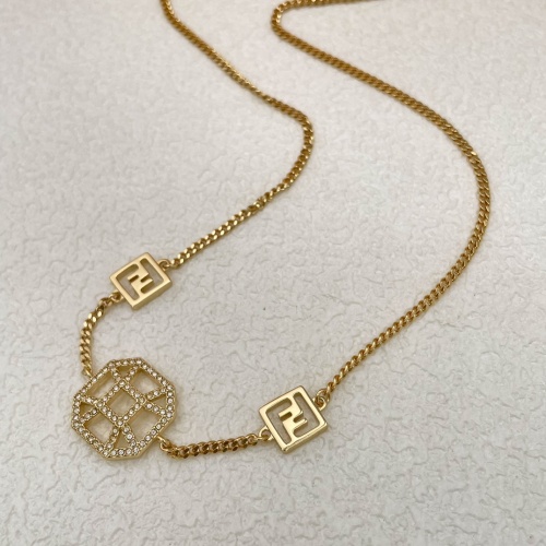 Replica Fendi Necklaces #1234930 $48.00 USD for Wholesale