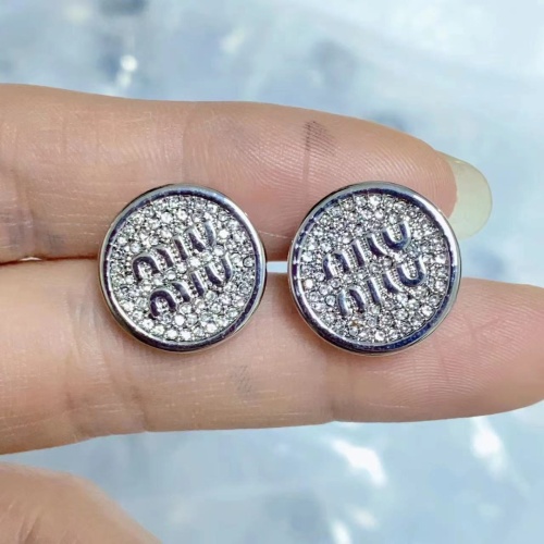 Wholesale MIU MIU Earrings For Women #1235044 $29.00 USD, Wholesale Quality Replica MIU MIU Earrings