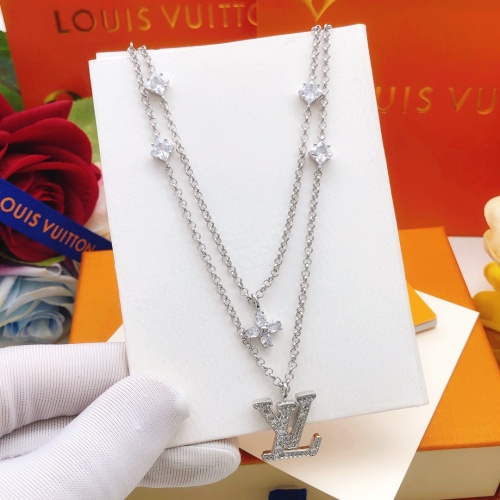 Wholesale Louis Vuitton Necklaces #1235090 $40.00 USD, Wholesale Quality Replica Louis Vuitton Necklaces