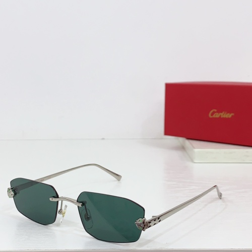 Wholesale Cartier AAA Quality Sunglassess #1235099 $45.00 USD, Wholesale Quality Replica Cartier AAA Quality Sunglassess