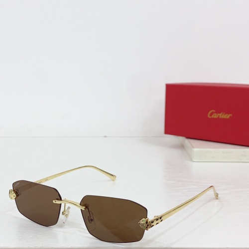 Wholesale Cartier AAA Quality Sunglassess #1235100 $45.00 USD, Wholesale Quality Replica Cartier AAA Quality Sunglassess