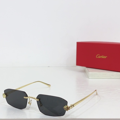 Wholesale Cartier AAA Quality Sunglassess #1235103 $45.00 USD, Wholesale Quality Replica Cartier AAA Quality Sunglassess