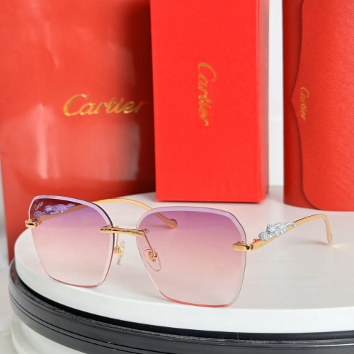 Wholesale Cartier AAA Quality Sunglassess #1235106 $60.00 USD, Wholesale Quality Replica Cartier AAA Quality Sunglassess