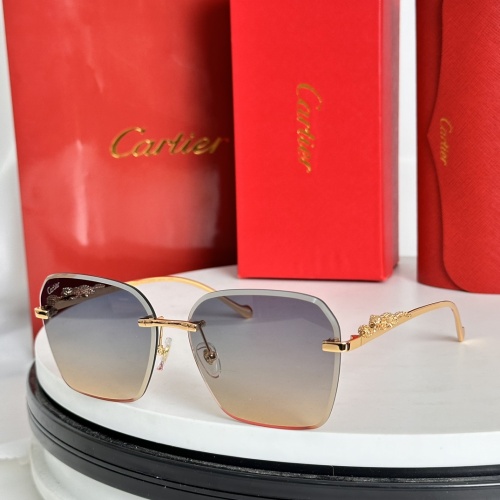 Wholesale Cartier AAA Quality Sunglassess #1235107 $60.00 USD, Wholesale Quality Replica Cartier AAA Quality Sunglassess