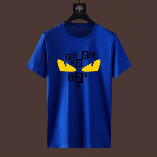 Wholesale Fendi T-Shirts Short Sleeved For Unisex #1235171 $25.00 USD, Wholesale Quality Replica Fendi T-Shirts