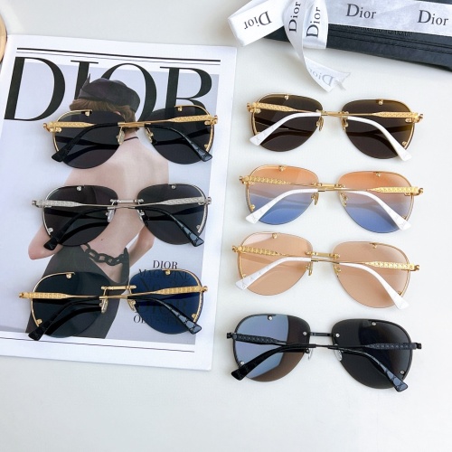 Replica Christian Dior AAA Quality Sunglasses #1235189 $45.00 USD for Wholesale