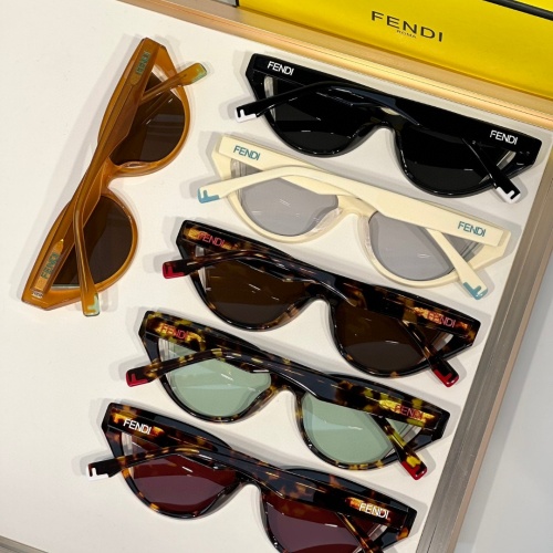 Replica Fendi AAA Quality Sunglasses #1235256 $60.00 USD for Wholesale