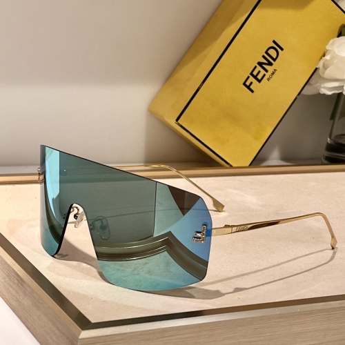 Wholesale Fendi AAA Quality Sunglasses #1235272 $60.00 USD, Wholesale Quality Replica Fendi AAA Quality Sunglasses