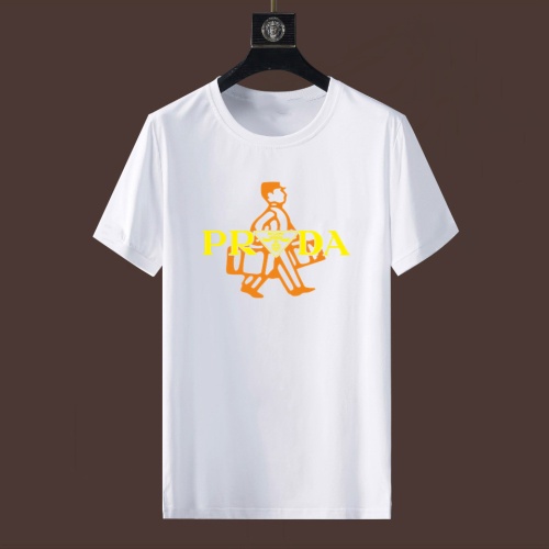 Wholesale Prada T-Shirts Short Sleeved For Unisex #1235305 $25.00 USD, Wholesale Quality Replica Prada T-Shirts