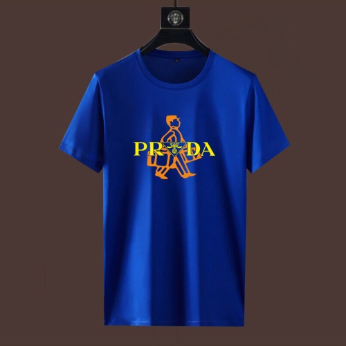 Wholesale Prada T-Shirts Short Sleeved For Unisex #1235307 $25.00 USD, Wholesale Quality Replica Prada T-Shirts