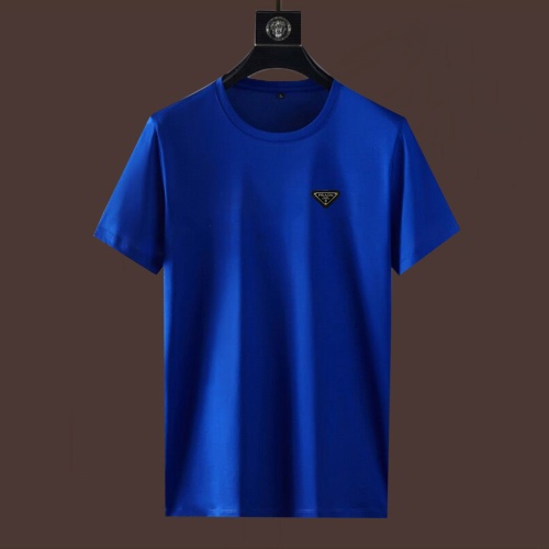 Wholesale Prada T-Shirts Short Sleeved For Unisex #1235334 $25.00 USD, Wholesale Quality Replica Prada T-Shirts