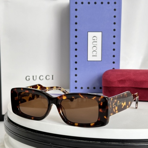 Wholesale Gucci AAA Quality Sunglasses #1235346 $48.00 USD, Wholesale Quality Replica Gucci AAA Quality Sunglasses