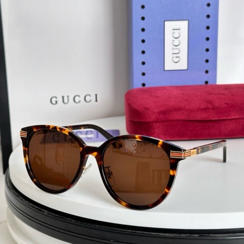 Wholesale Gucci AAA Quality Sunglasses #1235355 $52.00 USD, Wholesale Quality Replica Gucci AAA Quality Sunglasses