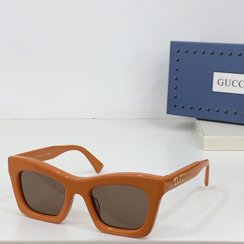 Wholesale Gucci AAA Quality Sunglasses #1235361 $60.00 USD, Wholesale Quality Replica Gucci AAA Quality Sunglasses