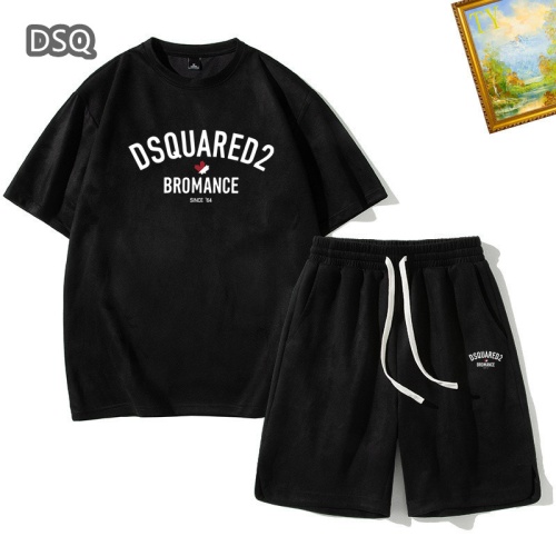 Wholesale Dsquared Tracksuits Short Sleeved For Men #1235369 $48.00 USD, Wholesale Quality Replica Dsquared Tracksuits