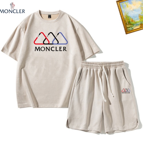 Wholesale Moncler Tracksuits Short Sleeved For Men #1235370 $48.00 USD, Wholesale Quality Replica Moncler Tracksuits