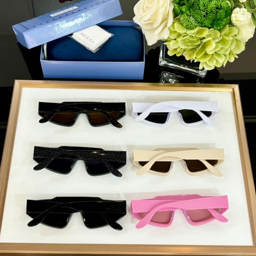 Replica Gucci AAA Quality Sunglasses #1235376 $60.00 USD for Wholesale