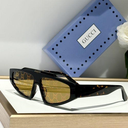 Wholesale Gucci AAA Quality Sunglasses #1235380 $60.00 USD, Wholesale Quality Replica Gucci AAA Quality Sunglasses