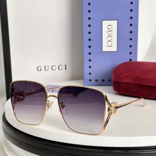 Wholesale Gucci AAA Quality Sunglasses #1235388 $64.00 USD, Wholesale Quality Replica Gucci AAA Quality Sunglasses