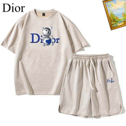 Wholesale Christian Dior Tracksuits Short Sleeved For Men #1235389 $48.00 USD, Wholesale Quality Replica Christian Dior Tracksuits