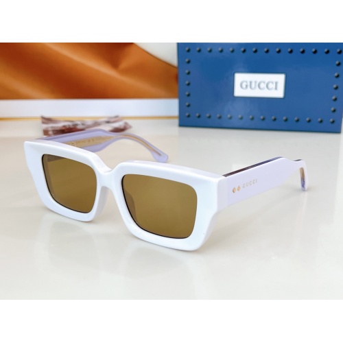 Wholesale Gucci AAA Quality Sunglasses #1235393 $72.00 USD, Wholesale Quality Replica Gucci AAA Quality Sunglasses