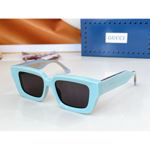 Wholesale Gucci AAA Quality Sunglasses #1235394 $72.00 USD, Wholesale Quality Replica Gucci AAA Quality Sunglasses