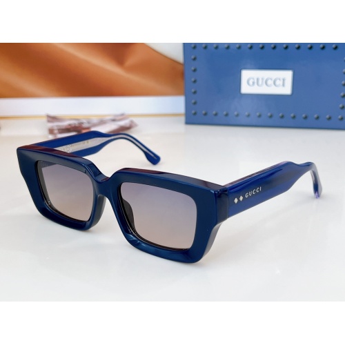 Wholesale Gucci AAA Quality Sunglasses #1235395 $72.00 USD, Wholesale Quality Replica Gucci AAA Quality Sunglasses