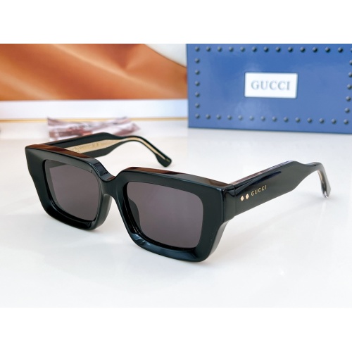 Wholesale Gucci AAA Quality Sunglasses #1235397 $72.00 USD, Wholesale Quality Replica Gucci AAA Quality Sunglasses