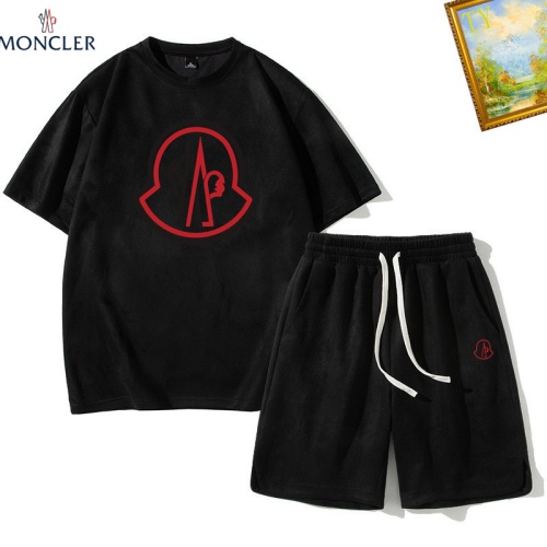 Wholesale Moncler Tracksuits Short Sleeved For Men #1235412 $48.00 USD, Wholesale Quality Replica Moncler Tracksuits