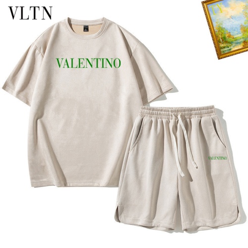 Wholesale Valentino Tracksuits Short Sleeved For Men #1235416 $48.00 USD, Wholesale Quality Replica Valentino Tracksuits