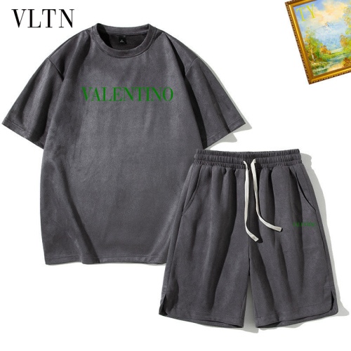 Wholesale Valentino Tracksuits Short Sleeved For Men #1235417 $48.00 USD, Wholesale Quality Replica Valentino Tracksuits