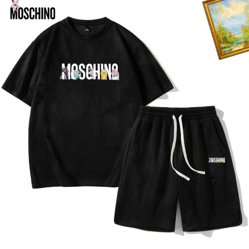 Wholesale Moschino Tracksuits Short Sleeved For Men #1235421 $48.00 USD, Wholesale Quality Replica Moschino Tracksuits