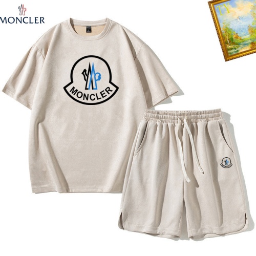 Wholesale Moncler Tracksuits Short Sleeved For Men #1235428 $48.00 USD, Wholesale Quality Replica Moncler Tracksuits