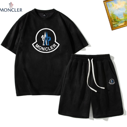 Wholesale Moncler Tracksuits Short Sleeved For Men #1235430 $48.00 USD, Wholesale Quality Replica Moncler Tracksuits