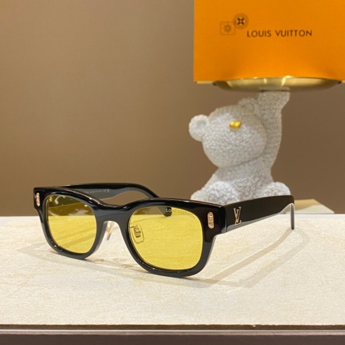 Wholesale Louis Vuitton AAA Quality Sunglasses #1235432 $45.00 USD, Wholesale Quality Replica Louis Vuitton AAA Quality Sunglasses