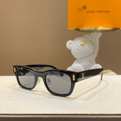 Wholesale Louis Vuitton AAA Quality Sunglasses #1235436 $45.00 USD, Wholesale Quality Replica Louis Vuitton AAA Quality Sunglasses