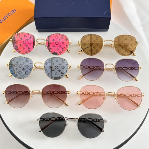 Replica Louis Vuitton AAA Quality Sunglasses #1235444 $48.00 USD for Wholesale