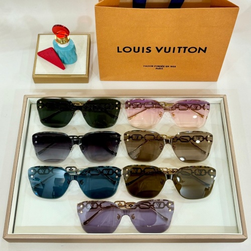 Replica Louis Vuitton AAA Quality Sunglasses #1235459 $60.00 USD for Wholesale