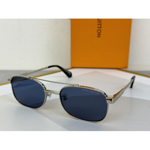 Wholesale Louis Vuitton AAA Quality Sunglasses #1235485 $60.00 USD, Wholesale Quality Replica Louis Vuitton AAA Quality Sunglasses