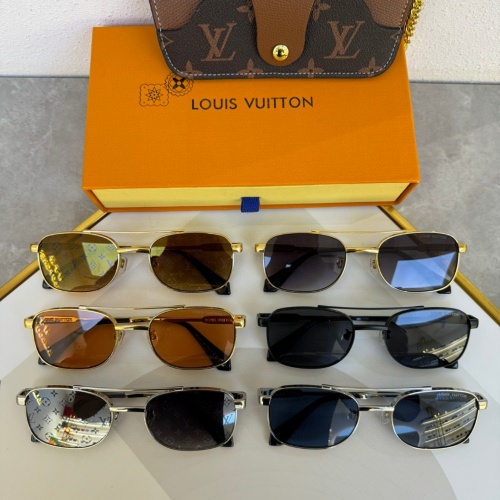 Replica Louis Vuitton AAA Quality Sunglasses #1235485 $60.00 USD for Wholesale