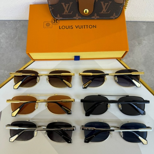 Replica Louis Vuitton AAA Quality Sunglasses #1235485 $60.00 USD for Wholesale